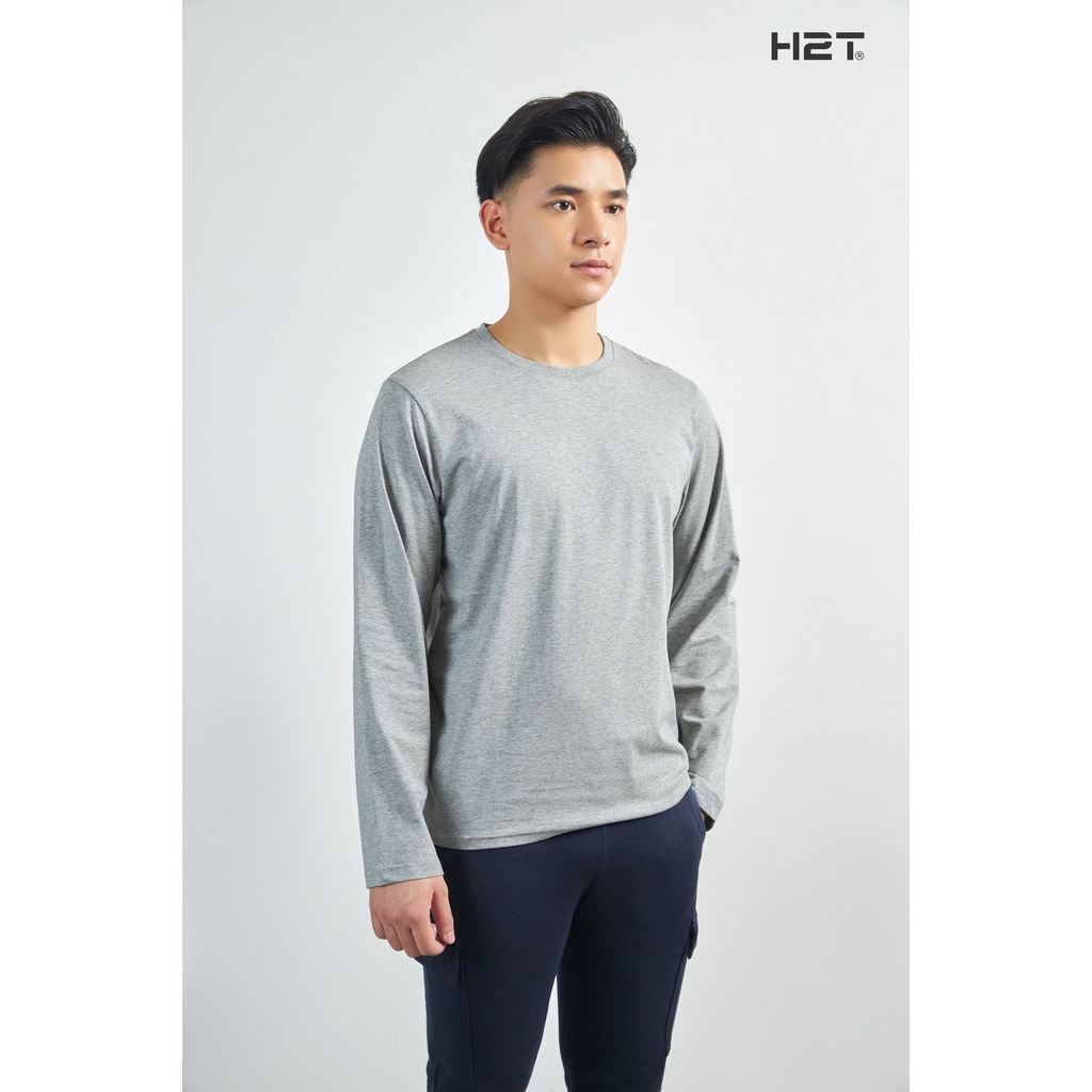 [Mã INCU50 giảm 50K đơn 250K] Áo Thun Dài Tay Trơn Basic H2T 8 Màu - Vải Mềm Mịn Co Giãn 0899 | BigBuy360 - bigbuy360.vn