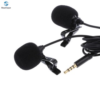 Micro Lavalier kép mini kẹp ve áo cho iPhone iPad Samsung
