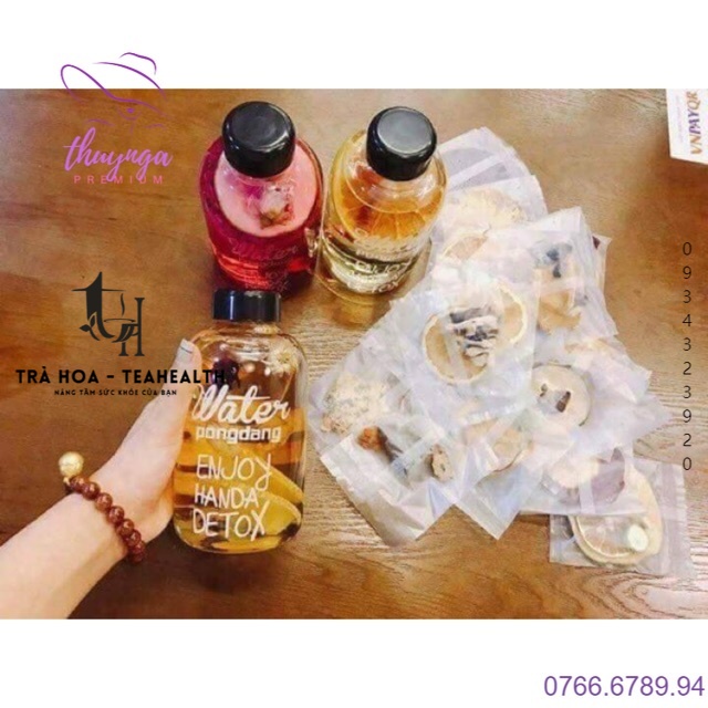 30 Gói Trà DETOX HOA QUẢ SẤY - THANH LỌC CƠ THỂ - ĐẸP DA GIỮ DÁNG - ĐÁNH TAN MỠ THỪA - Không Phụ Kiện HSD: 24/12/2022