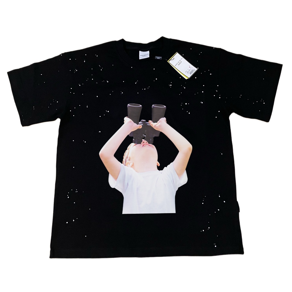 Áo thun ADLV cotton tay ngắn in hình thời trang