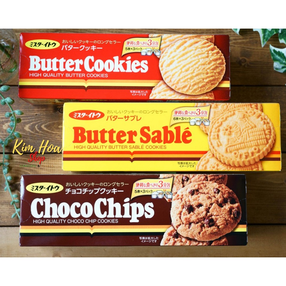Bánh quy tổng hợp Cookies Original Assort 470g & Bánh quy tổng hợp Mr.ITO Basic Cookies - MADE IN JAPAN