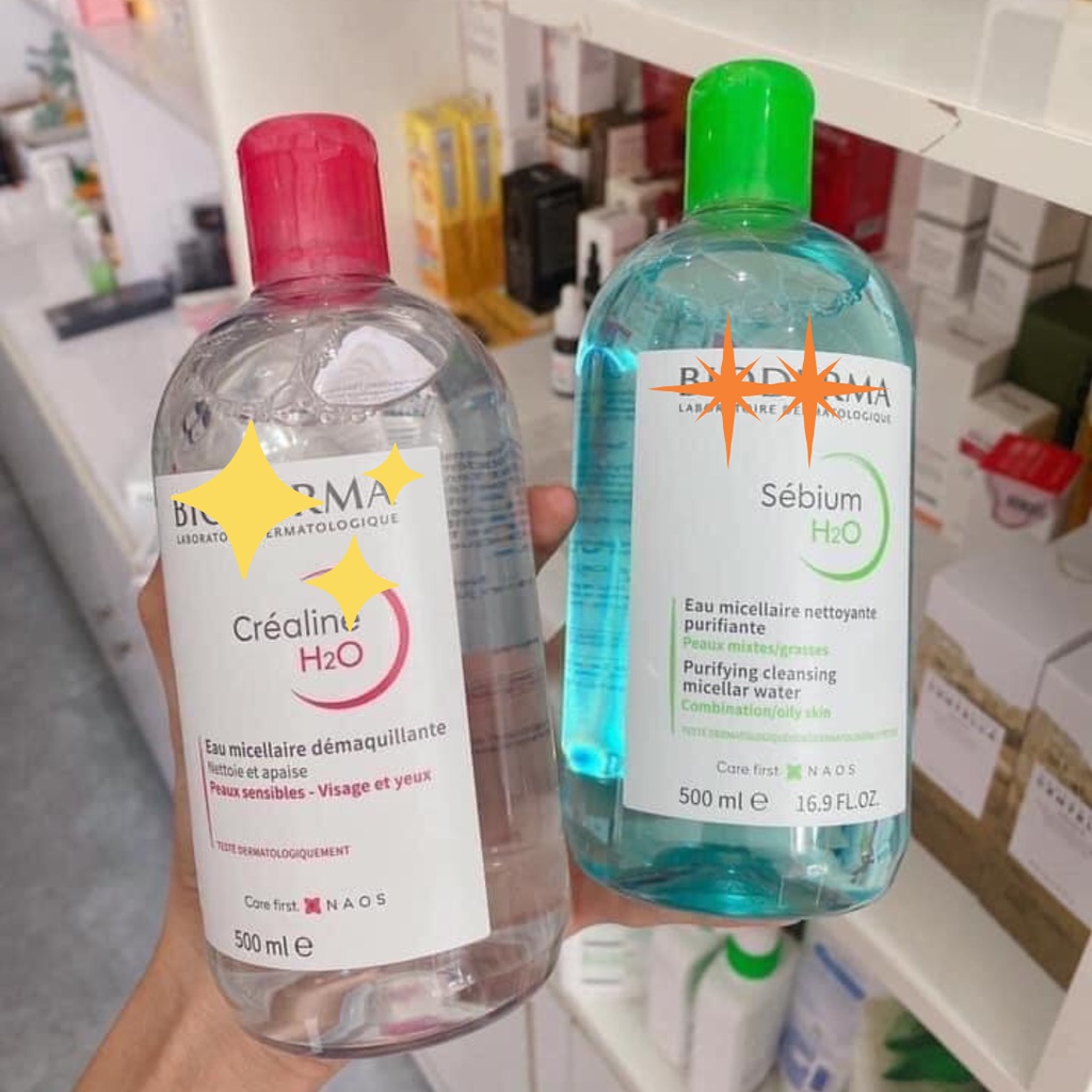 Nước tẩy trang bán chạy màu hồng