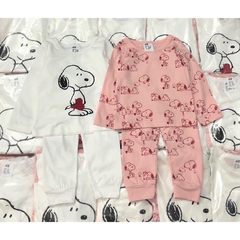 set 2 bộ snoopy