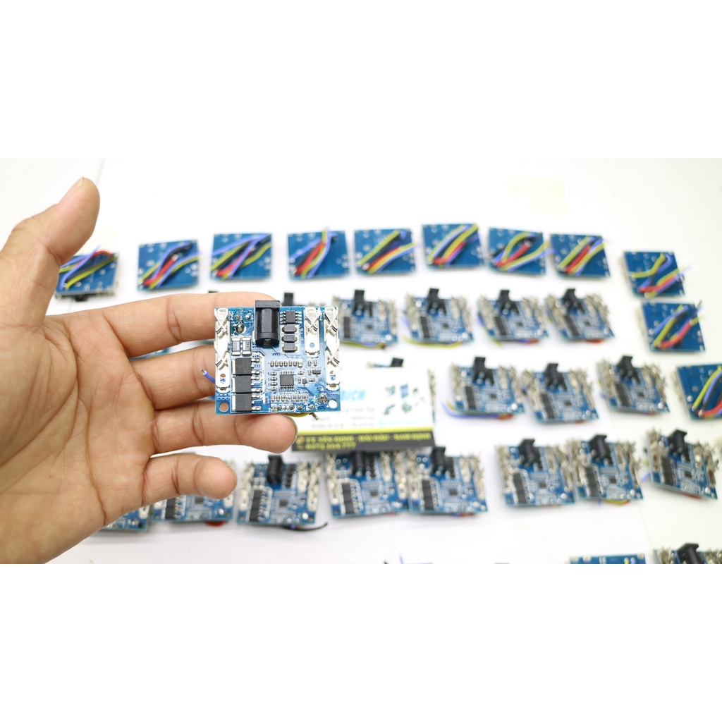 [COMBO] Mạch pin 3 fet và vỏ pin 10 cell Siết Bulong,Khoan Pin,Chuyên Vít...