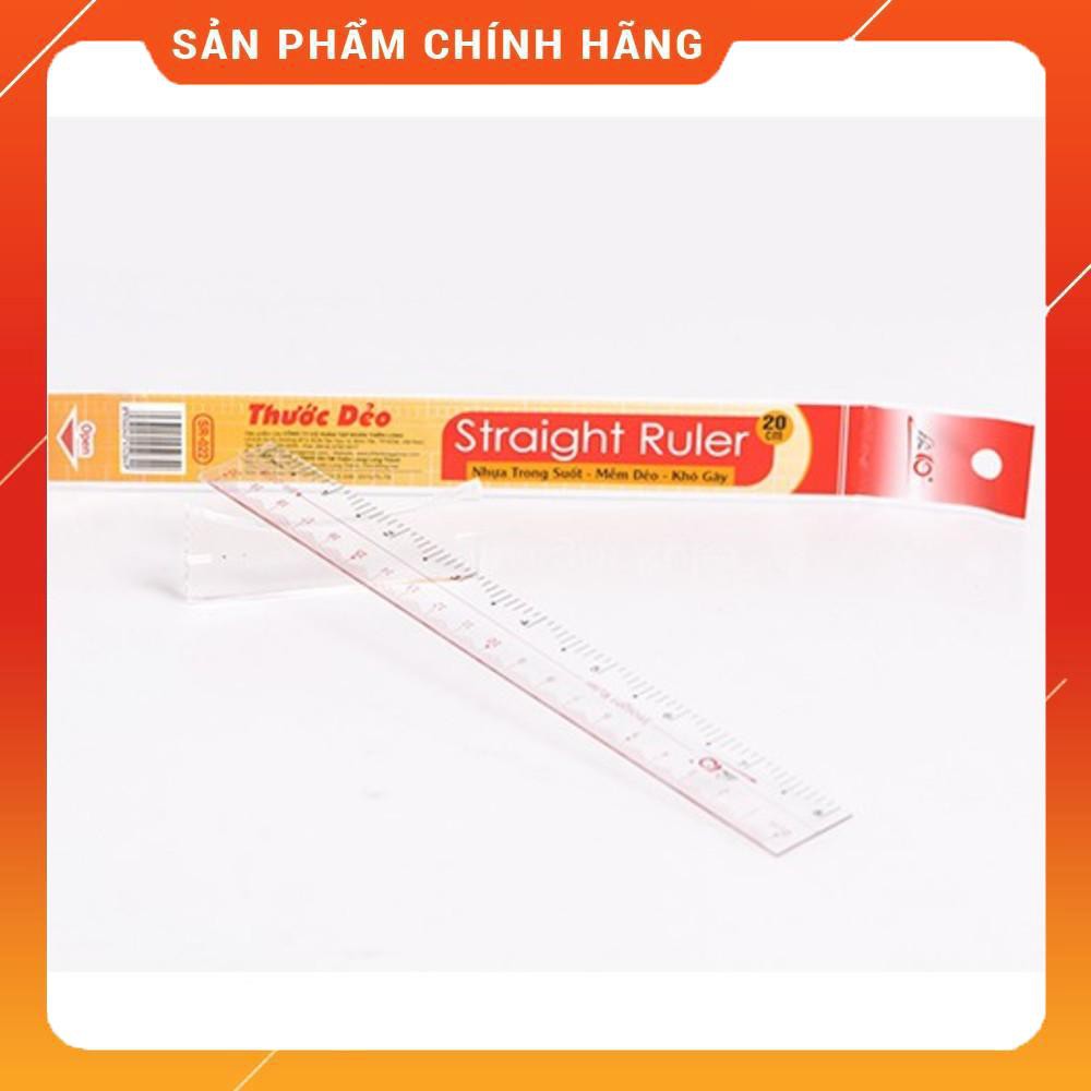 [Chính Hãng] Thước Dẻo 20cm Điểm 10 TP-SR022 (Vỉ 1 Cây)