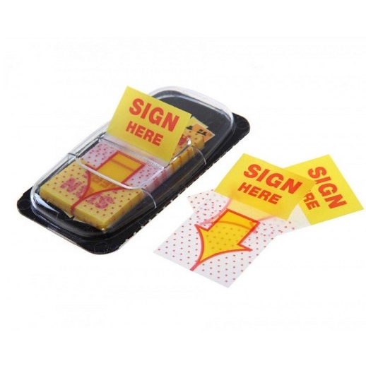 Giấy note phân trang Sign Here 3M