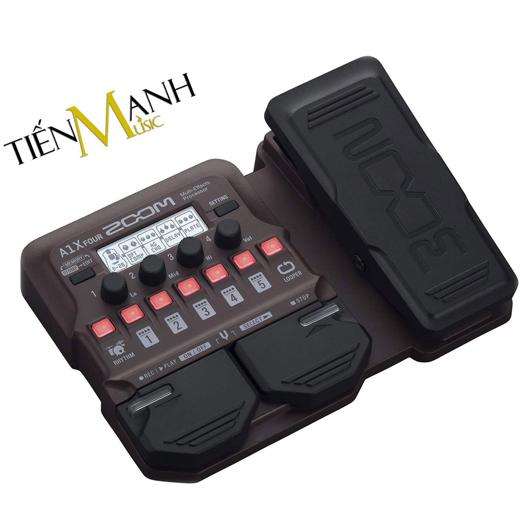 Zoom A1 Four, A1X Four - Phơ Acoustic Guitar Bàn đạp Multi-Effects Pedal - Chính Hãng