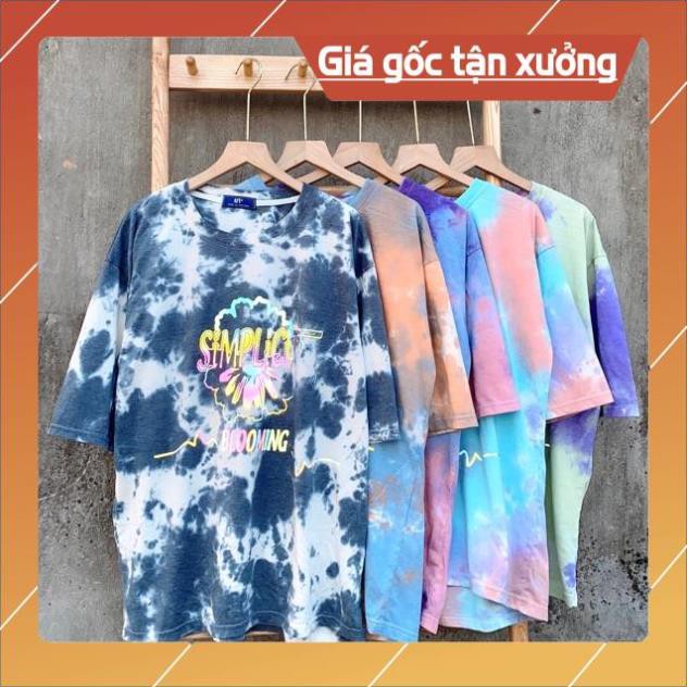 Áo Hoa Phản Quang TieDye Loang Màu siêu xinh HOT | BigBuy360 - bigbuy360.vn