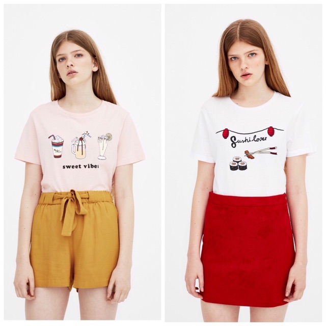 Áo thun Pull&Bear