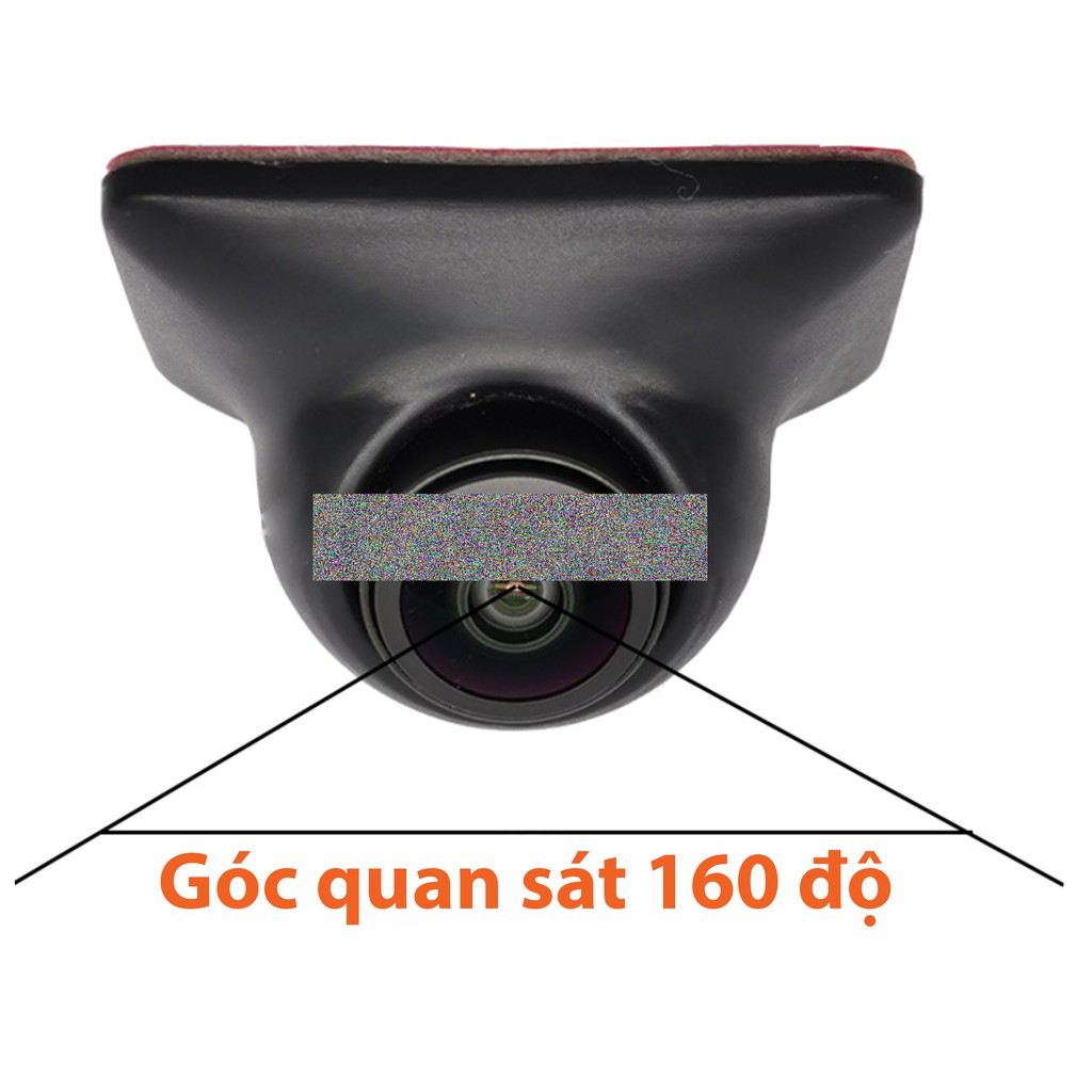 Camera cặp lề android, lắp cùng  màn hình android, độ phân giải HD 720P, góc quan sát rộng 160 độ,