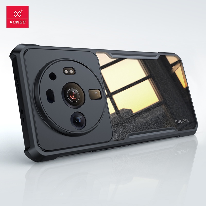 Vỏ Xiaomi 12S Ultra Ốp lưng điện thoại Xundd Chống bám vân tay Ốp lưng trong suốt Túi khí chống sốc Vỏ bảo vệ