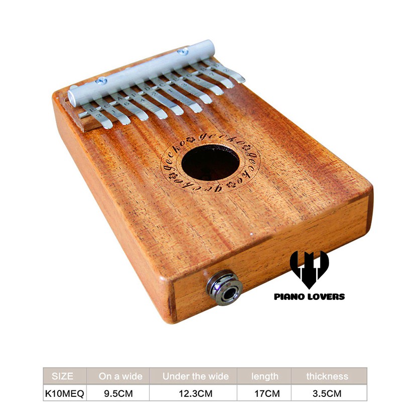 Đàn Kalimba Gecko 17 phím K17MEQ - HÀNG CÓ SẴN