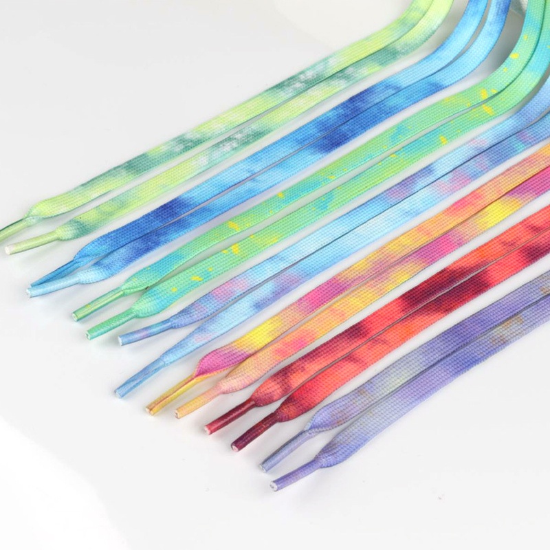 Dây giày co giãn nhuộm màu độc đáo thời trang