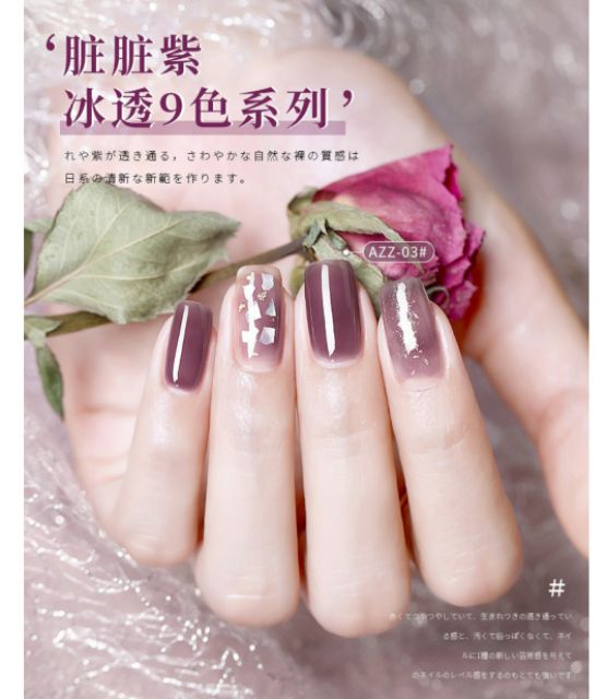 Sơn gel As chai đỏ mã AZZ