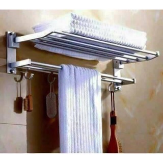 KỆ TREO KHĂN MẶT 2 TẦNG