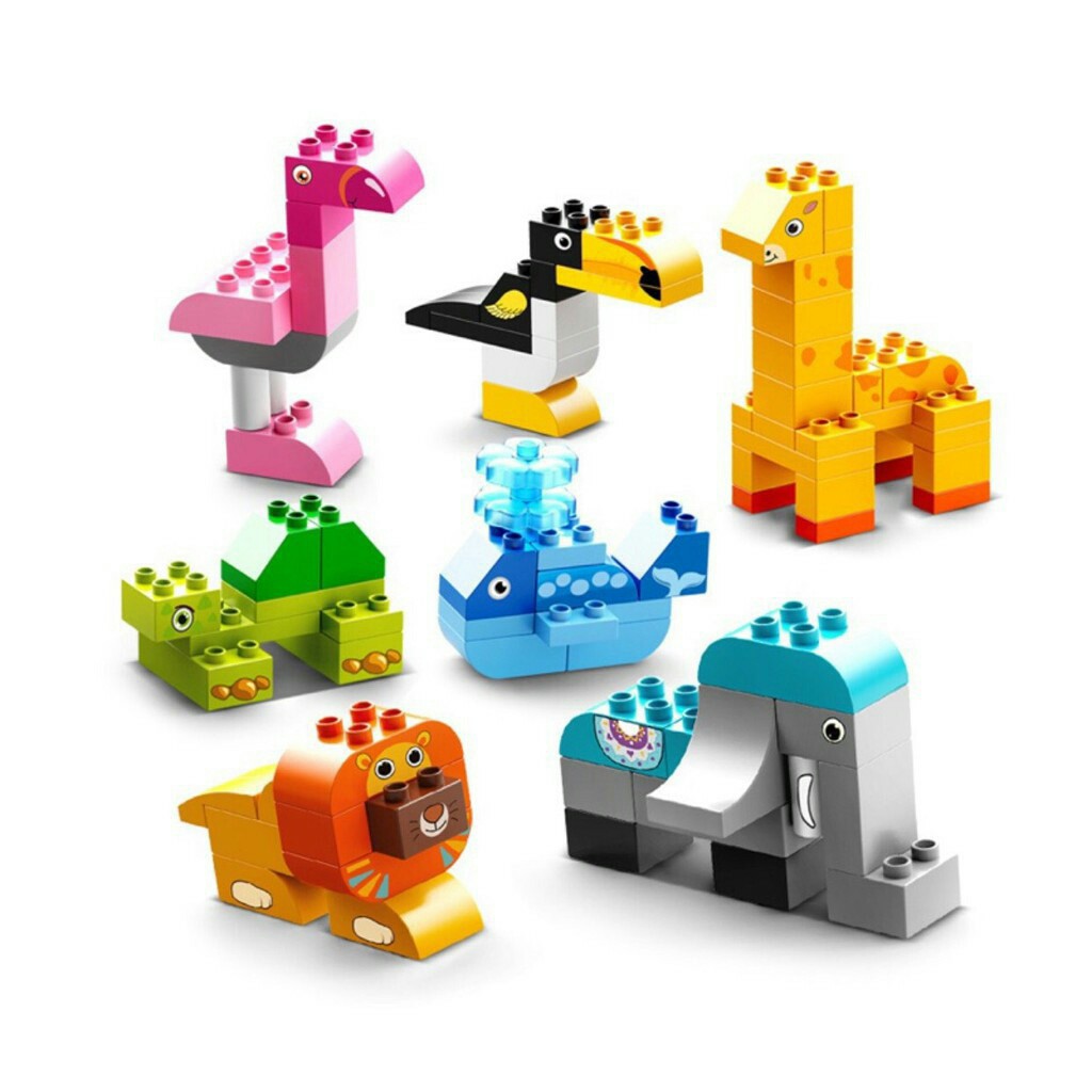 [HÀNG CAO CẤP] Lego Duplo FEEL Thế Giới Động Vật Đầu Đời Của Bé 102 Chi Tiết Siêu To