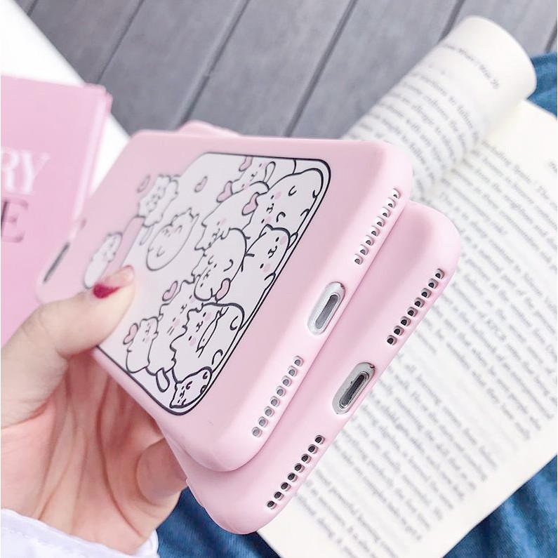 Ốp lưng iphone Mèo bình sữa viền cong 5/5s/6/6plus/6s/6splus/7/7plus/8/8plus/x/xr/xs/11/12/pro/max/plus/promax | BigBuy360 - bigbuy360.vn