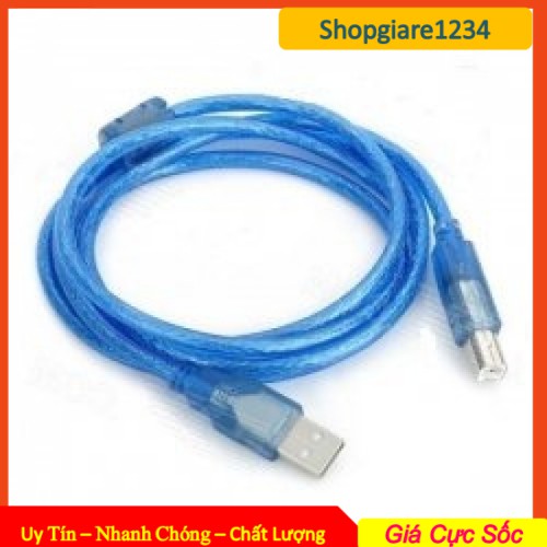 CÁP MÁY IN 5M CỔNG USB CÁP XỊN CHỐNG NHIỄU