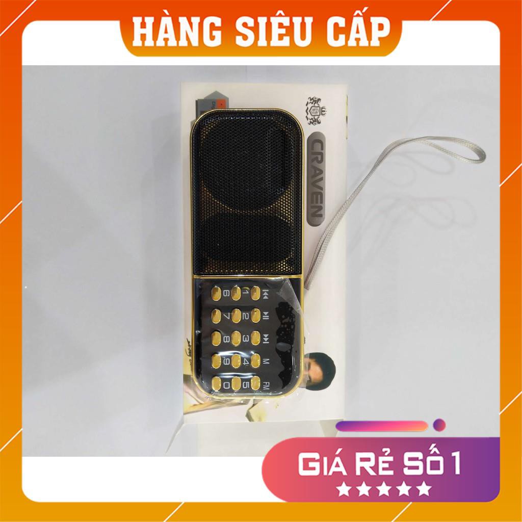 [Hàng xịn] Loa Nghe Nhạc USB Thẻ Nhớ FM CR-836s - Máy Nghe Pháp Đa Năng Craven 836s - Siêu Bền