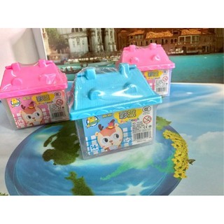 ĐẤT NẶN HÌNH NGÔI NHÀ 14 MÀU