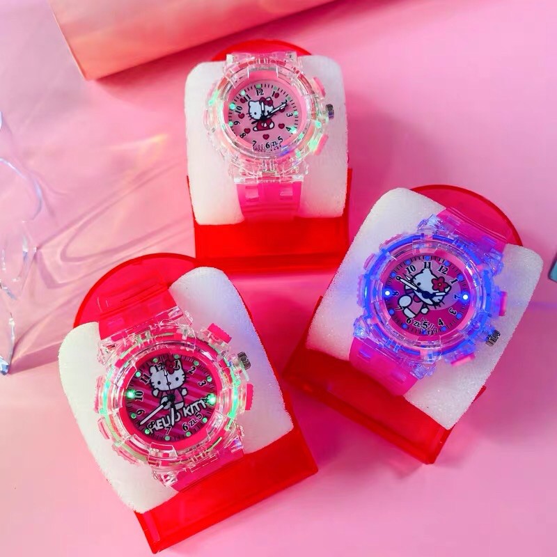 Đồng Hồ Trẻ Em❤️Freeship❤️Đèn LED dạ quang 7 màu Cho bé trai bé gái | BigBuy360 - bigbuy360.vn