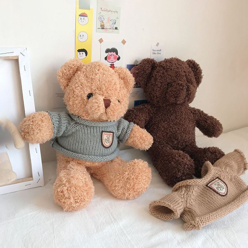 Đồ chơi nhồi bông Hình Gấu Teddy Dễ Thương