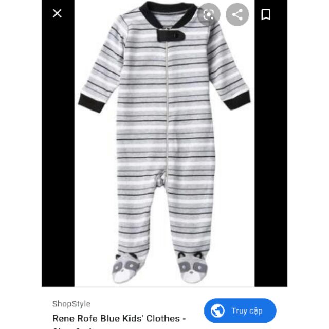 Body cotton kéo khóa hãng rene rofe