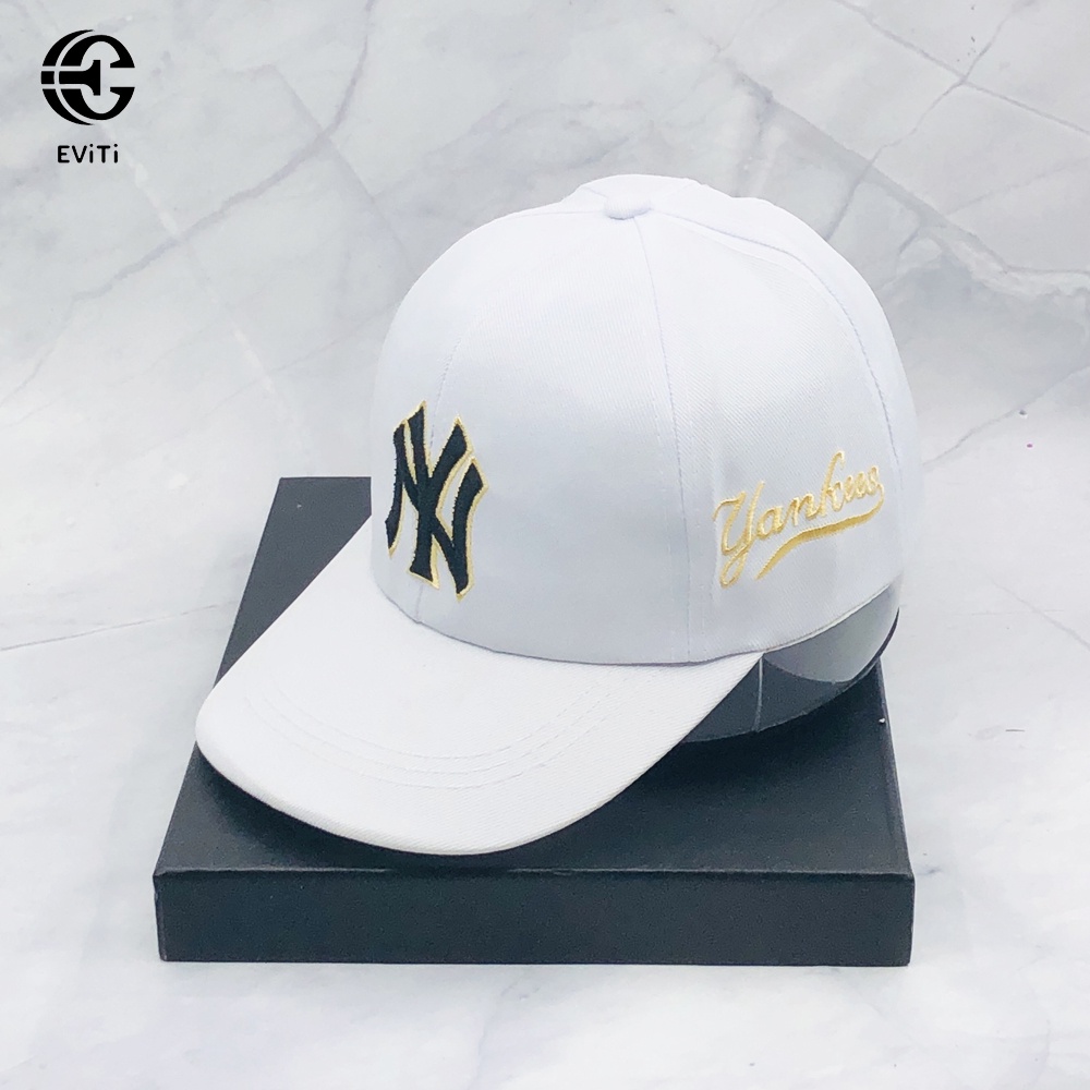 Mũ lưỡi trai thể thao - nón kết logo thêu N.Y ,thời trang hottrend phù hợp với cả nam và nữ