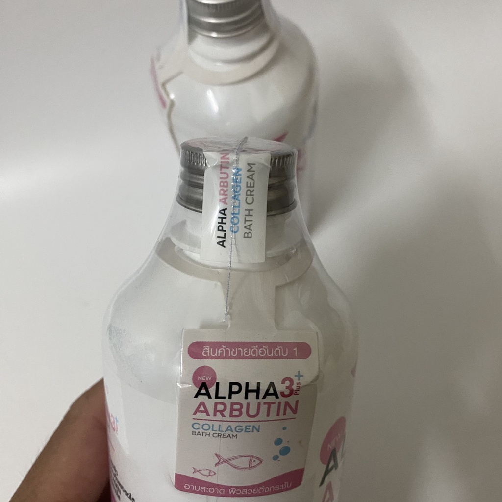 Sữa Tắm Trắng Da Alpha Arbutin 3+ Plus COLLAGEN Bath Cream Thái lan 350ml