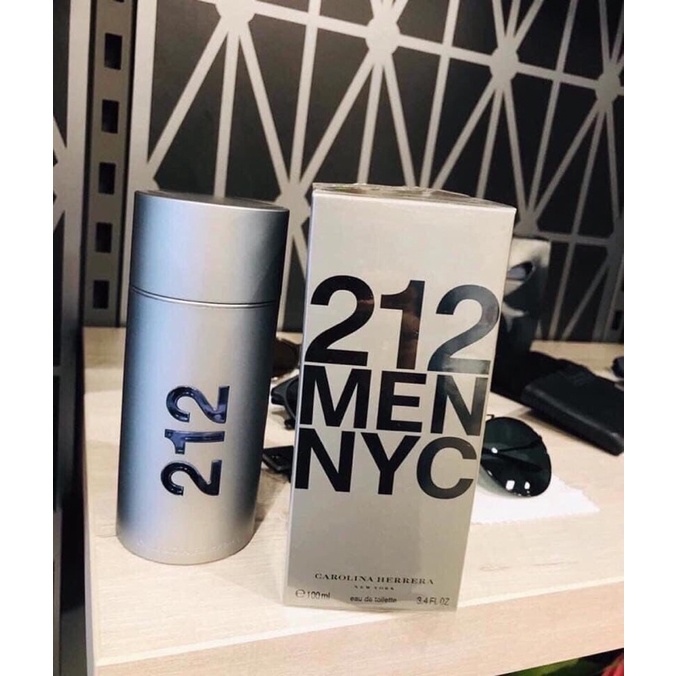 Nước hoa nam Carolina Herrera 212 Men NYC EDT 100ml