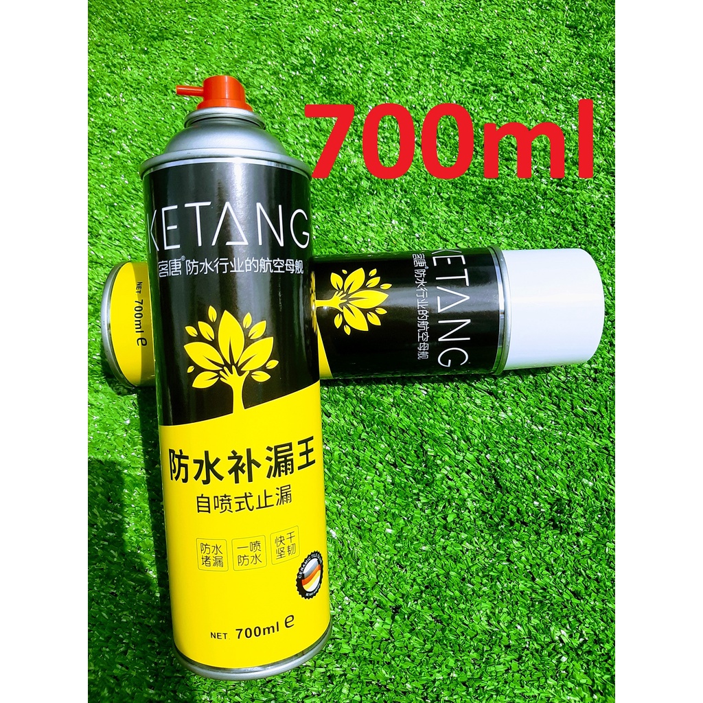 Chai Xịt Chống Thấm Chống Dột KETANG 700ml Bảo Vệ Mái Nhà, Chống Thấm Tường, Bịt Kín Khe Nứt