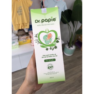 Sữa tắm cho bé thảo mộc Dr. Papie