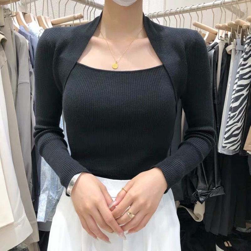 ÁO LEN CỔ VUÔNG SIÊU SANG CHẢNH HÀNG ĐẸP QUẢNG CHÂU CÓ ẢNH THẬT | BigBuy360 - bigbuy360.vn