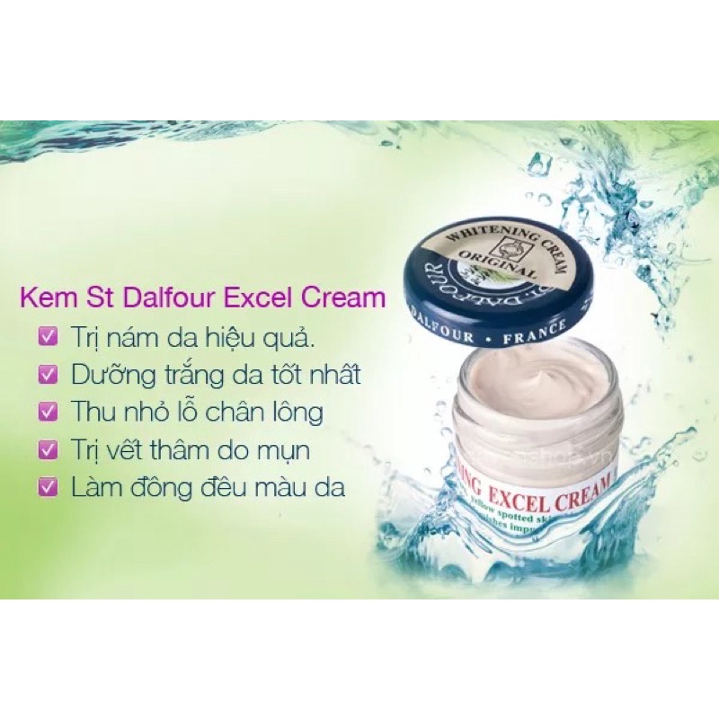 Kem Pháp Dưỡng Trắng Da loại bỏ nám ban đêm