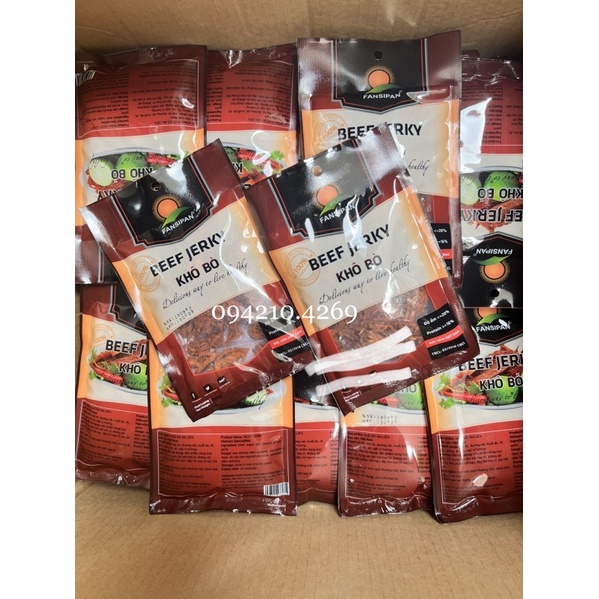 GÓI 50G THỊT BÒ KHÔ/ KHÔ GÀ LÁ CHANH/ HEO KHÔ CHÁY TỎI Xé Sợi Thơm Ngon- Tổng kho nguyên liệu