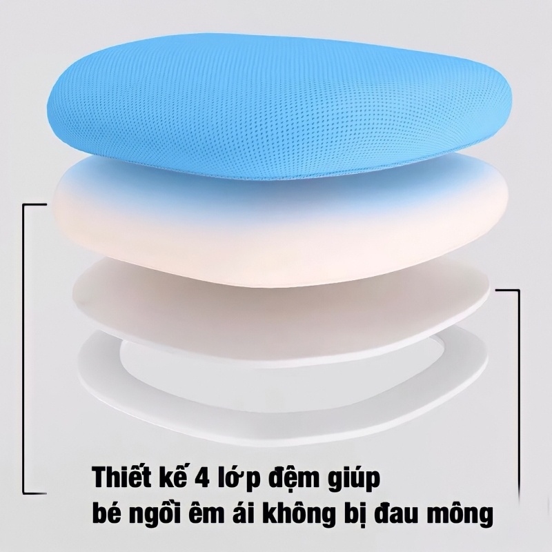Ghế Học Sinh Chống Gù Chống Cận Tăng Chỉnh Chiều Cao Có Gác Chân, Ghế Ngồi Học Cho Bé Bọc Đệm Ngồi Êm Ái