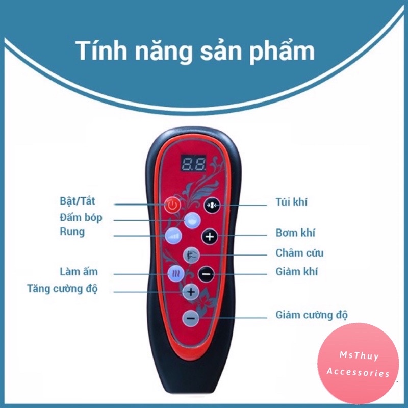 Máy massage thắt lưng đa năng thế hệ mới