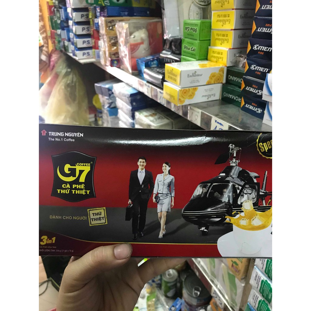 Combo 1 hộp cà phê G7 21 gói * 16g