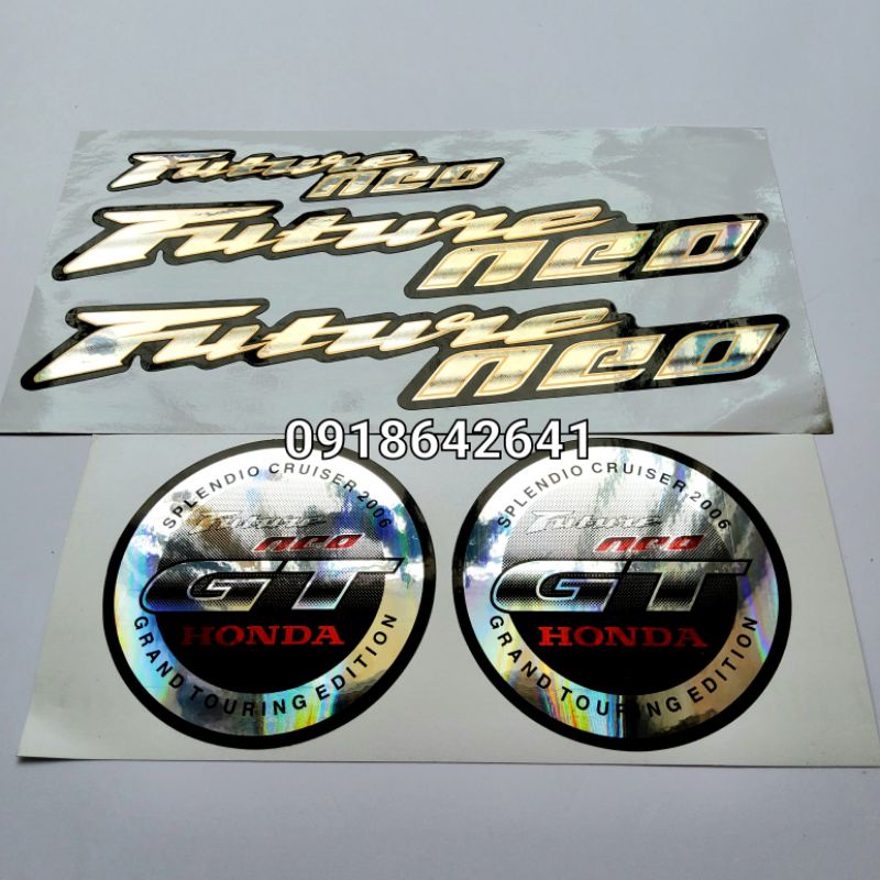 Bộ tem chữ Future neo Gt như zin