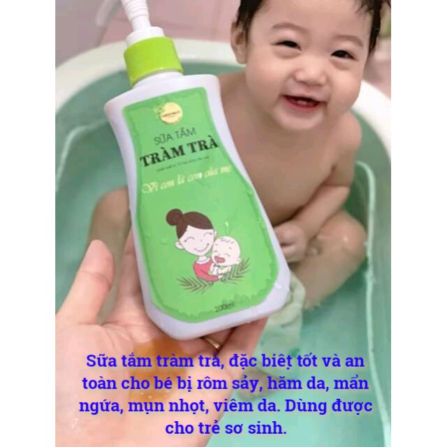 Sữa tắm tràm trà Greenbon cho bé