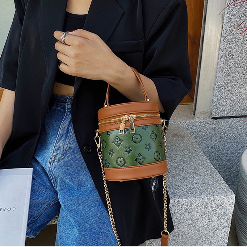 Túi đeo chéo vai họa tiết dập nổi thời trang sành điệu cho nữ