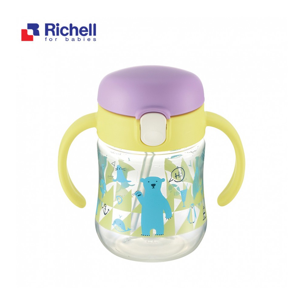 CỐC TẬP UỐNG 2 TRONG 1 T.L.I RICHELL (200ML)