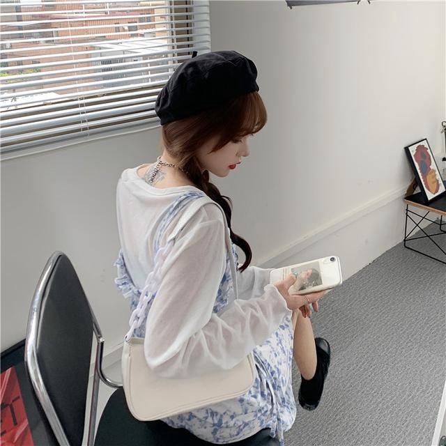 Bộ áo tay dài + chân váy thời trang quyến rũ cho nữ | BigBuy360 - bigbuy360.vn