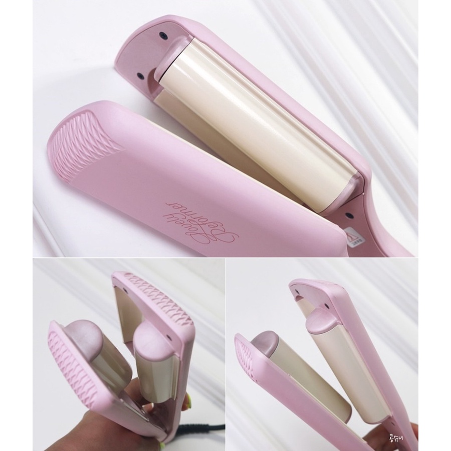 VODANA Máy dập tóc gợn sóng Máy uốn tóc size trung 32mm 40mm chính hãng Hàn Quốc