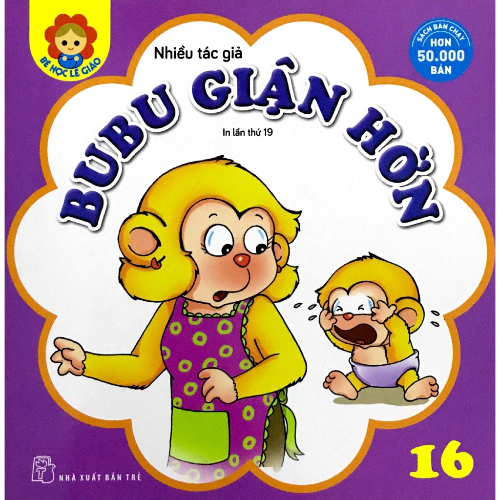 Sách - Bé Học Lễ Giáo - Bubu Tập 16: Giận Hờn (Tái Bản)