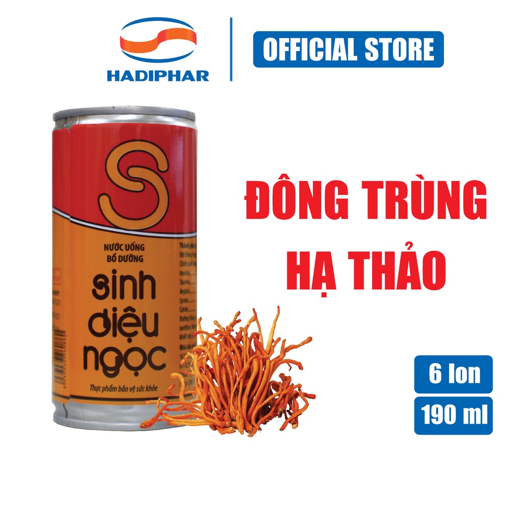 Nước uống Đông trùng hạ thảo Sinh Diệu Ngọc nâng cao sức khoẻ tăng cường sức đề kháng