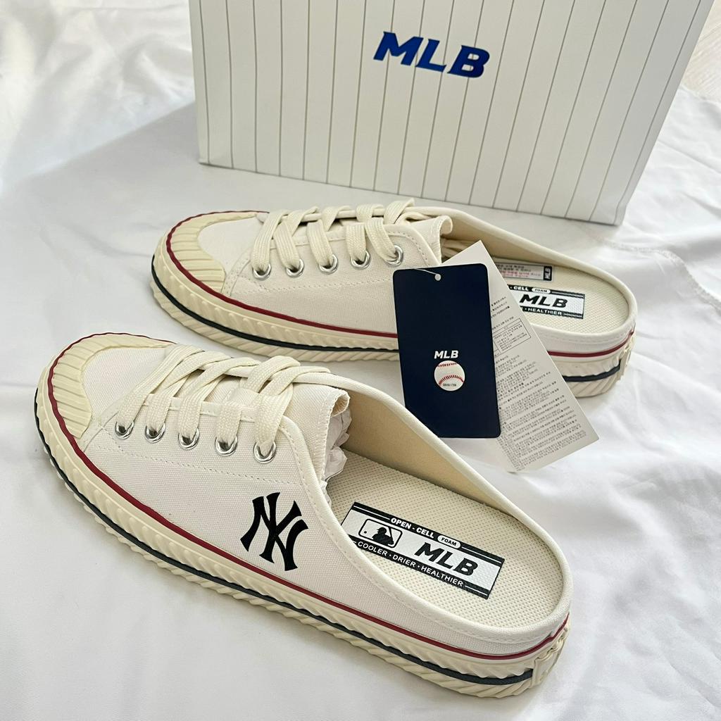 Sục MLB chính hãng nhiều màu - giày đạp gót đế tăng chiều cao tự nhiên, tiện lợi cá tính cho nữ
