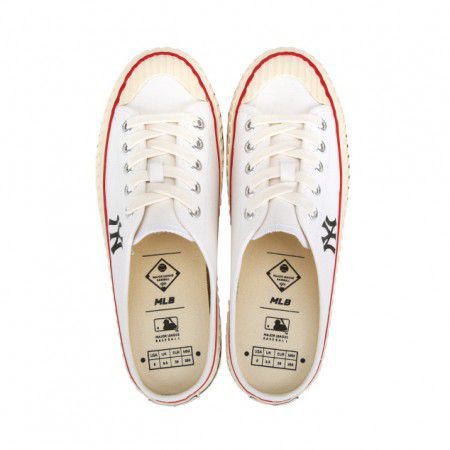 Giày Mlb Playball Origin Mule New York Yankees ''White'' Sneaker 32shs1011-50w - Hàng Chính Hãng - Bounty Sneakers