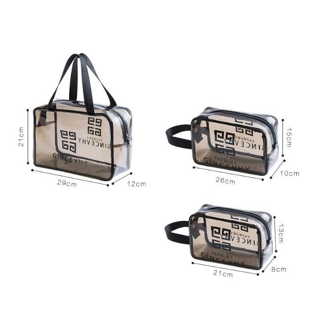 [Xả kho + free ship] Set 3 túi nhựa trong chống nước tiện ích