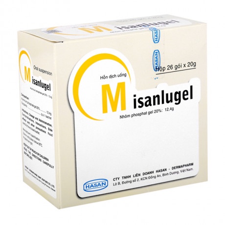 Misanlugel giúp giảm nhanh trào ngược, đầy hơi, khó tiêu